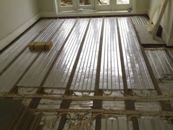 Installation of Underfloor Heating